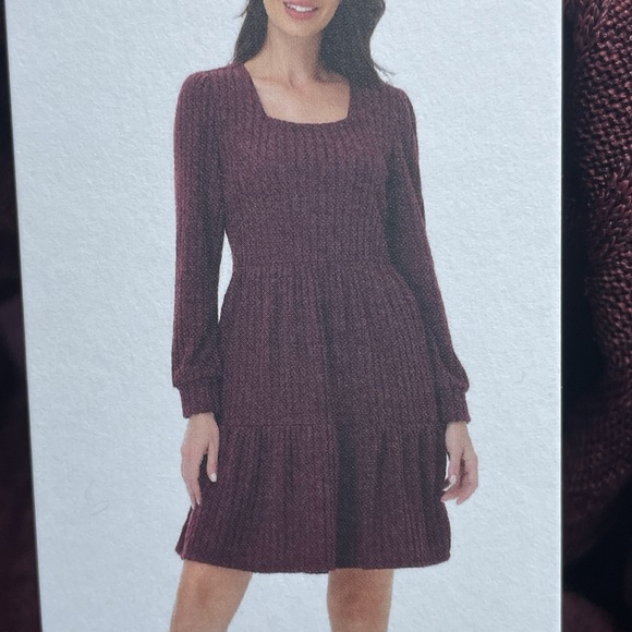 Frye Dresses & Skirts - Frye Women's L Casual Dress Dark Red Polyester H0734